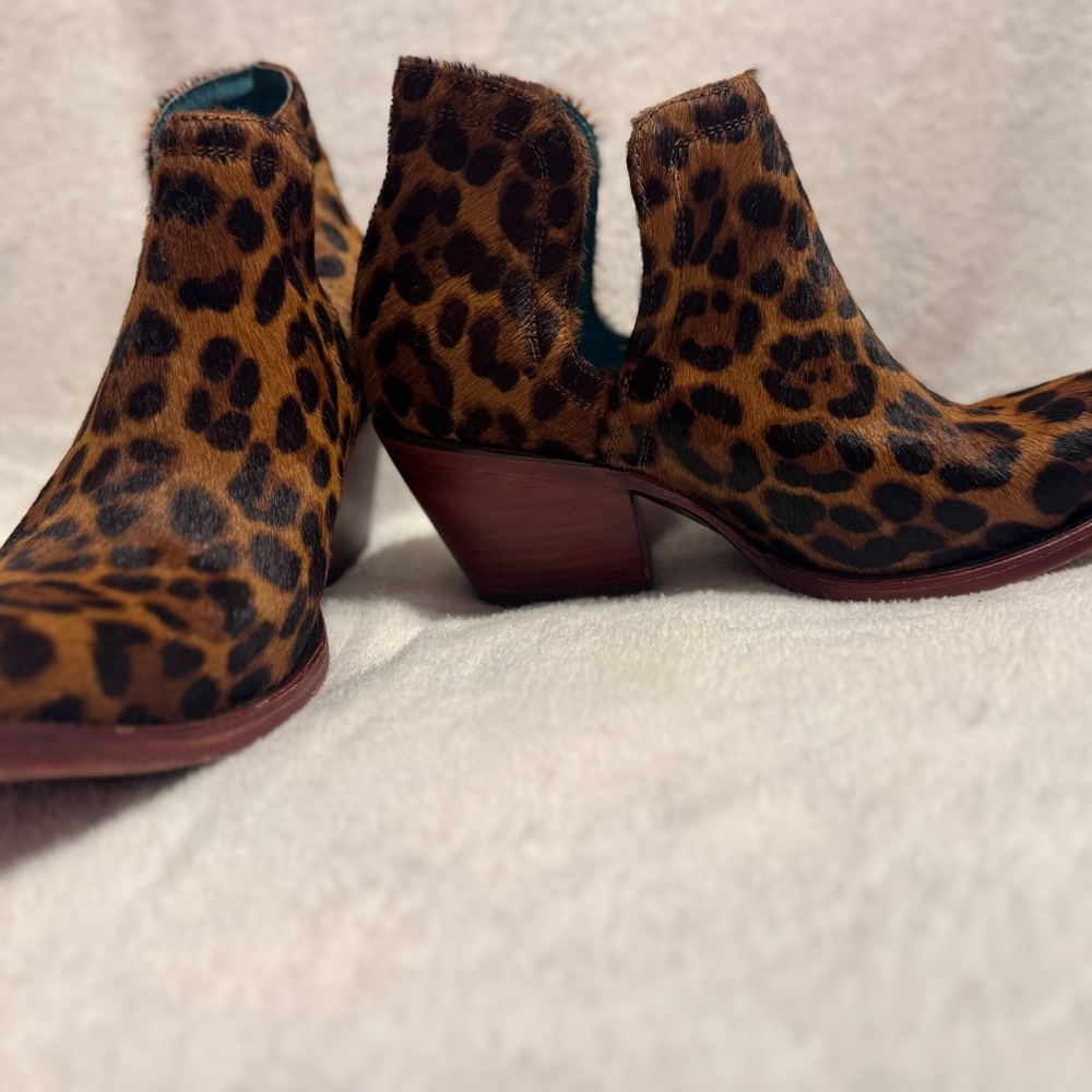 Ariat Leopard Print Ankle Booties